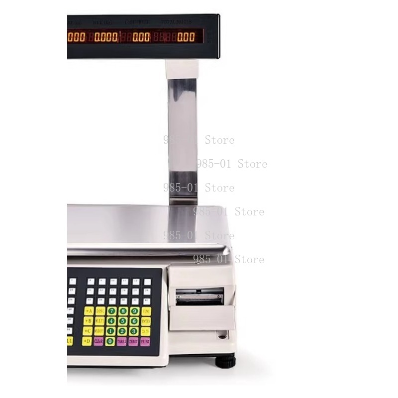 Commercial Printing Labels - Electronic Scale with Adhesive Label Printing