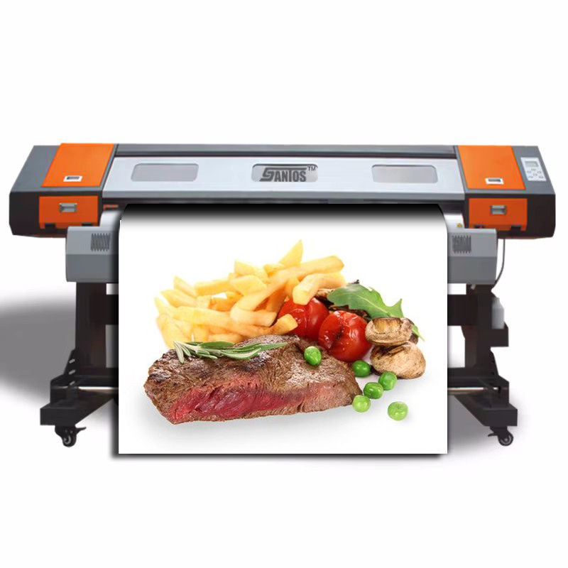 Commercial Digital Printing Machine Price - 1.8m Plotter Printer Vinyl Digital Flex