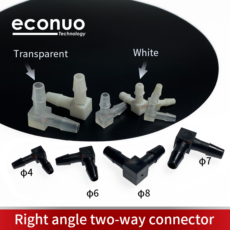 Eco Solvent Ink Cartridge - 20pcs/Pack Ink Tube Connector L Shape