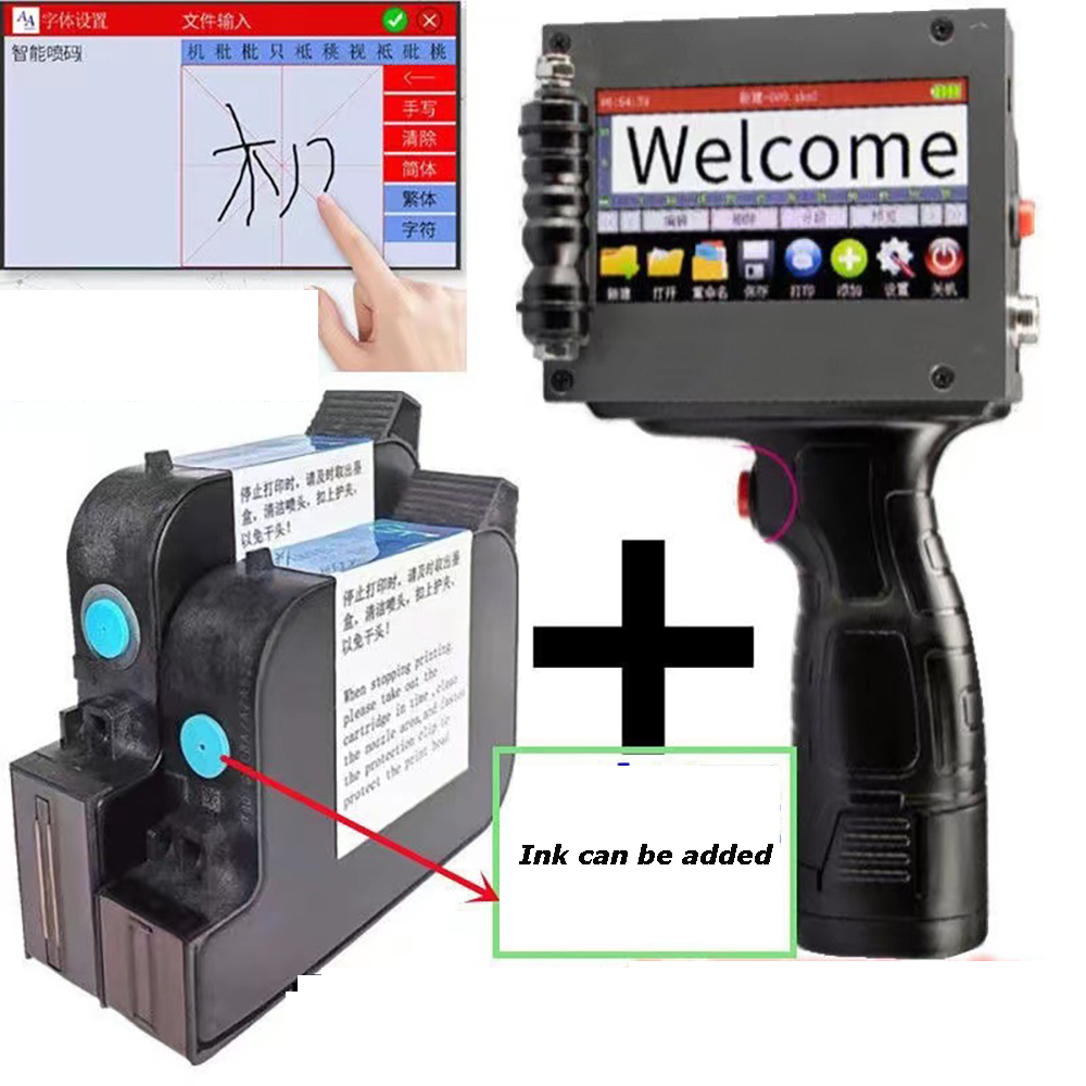 Handheld 50mm Large Font Codin - đánh giá và giá Commercial Printing Labels
