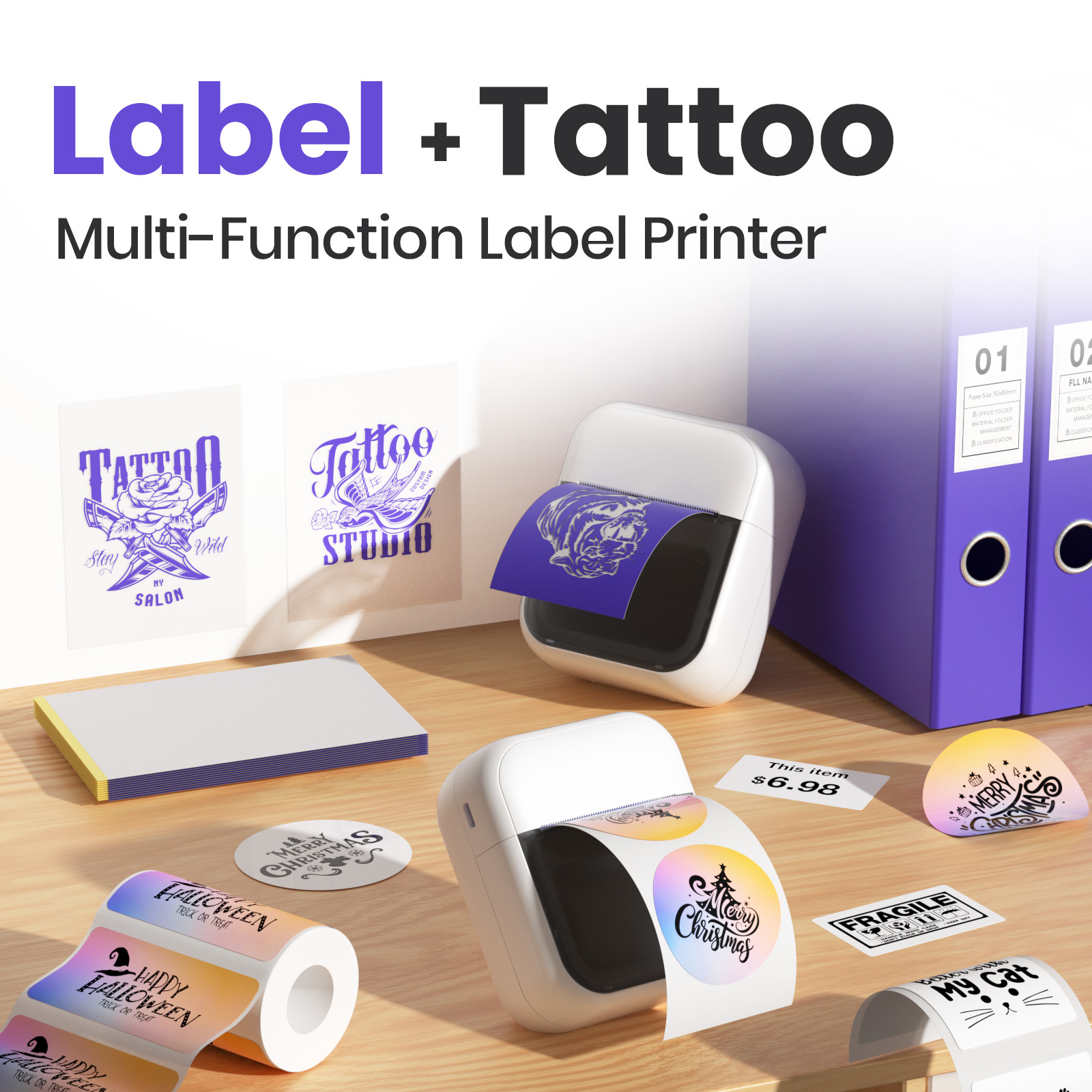 C50 Mini Wireless Tattoo Print - đánh giá và giá Commercial Book Printing Machines