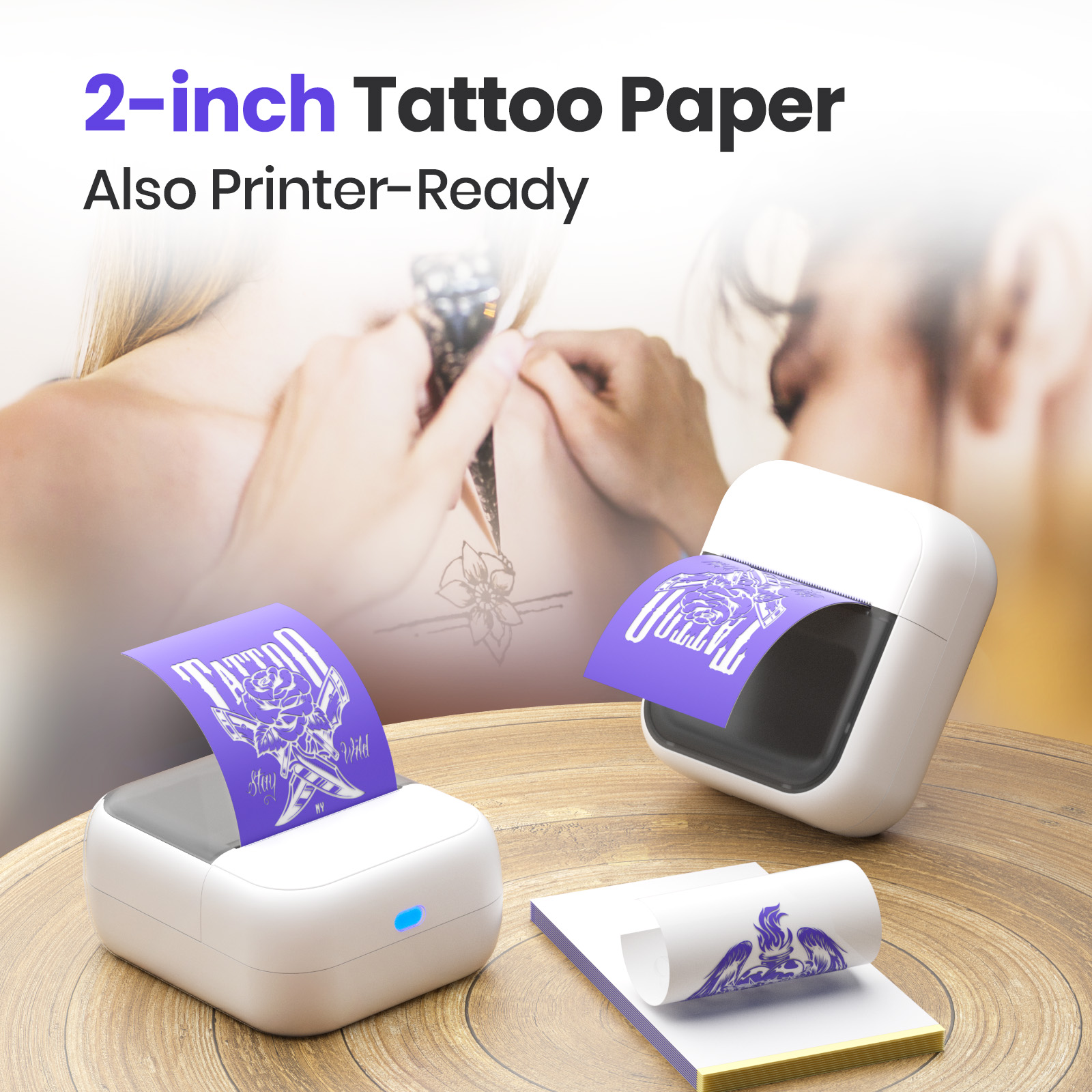C50 Mini Wireless Tattoo Print - đánh giá và giá Commercial Book Printing Machines