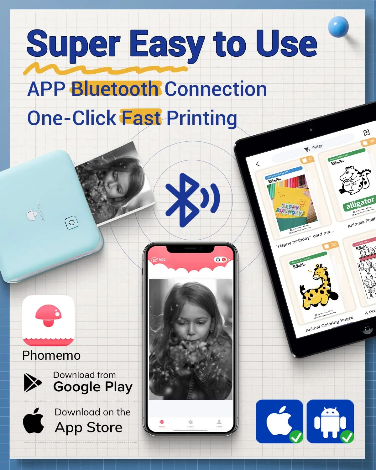 Phomemo M02Pro Mini Portable P - đánh giá và giá Commercial Printing Labels