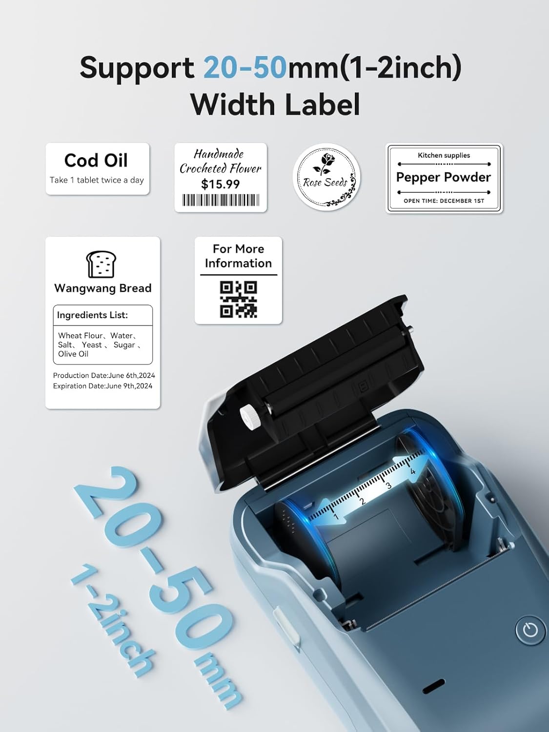 Niimbot B1 Printer Thermal Blu - đánh giá và giá Commercial Printing Labels