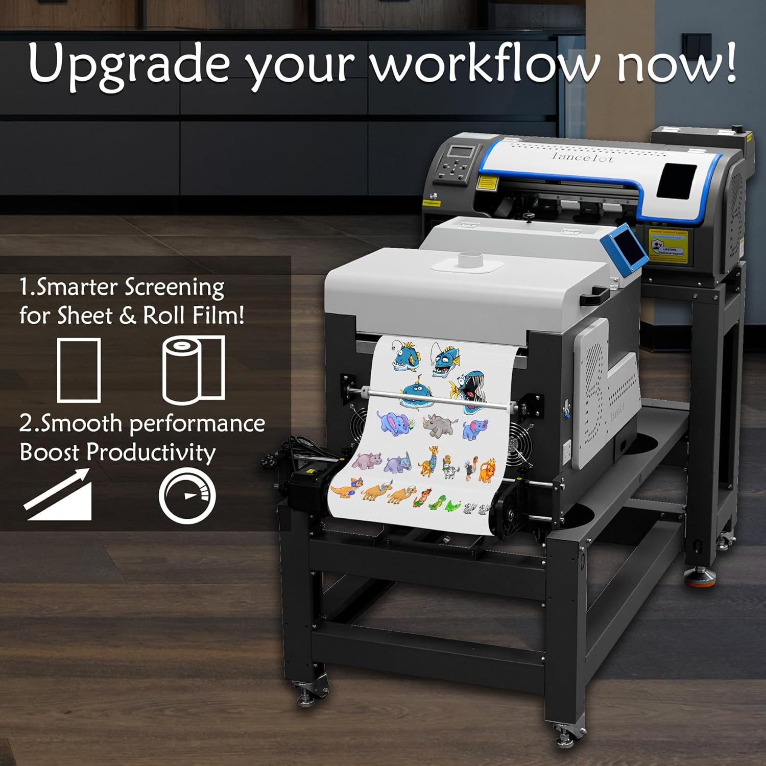 Lancelot A3 M1630 Pro DTF Prin - đánh giá và giá Large Format Sublimation Printer